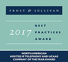 Frost & Sullivan’s 2017 UCaaS Company of the Year Award